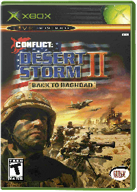 Conflict: Desert Storm II: Back to Baghdad PAL Xbox  box art